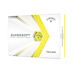 Obrázok ku produktu Golfové loptičky Callaway SuperSoft 21 Yellow, 3-balenie, žlté